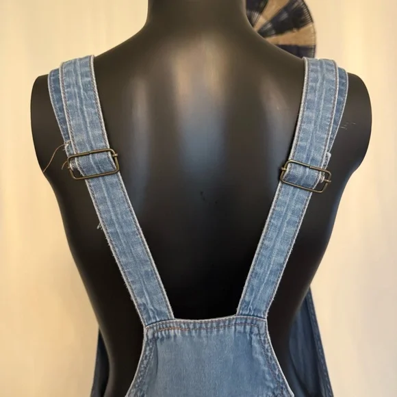 Roxy Light Blue Denim Overalls - Picture 10 of 15